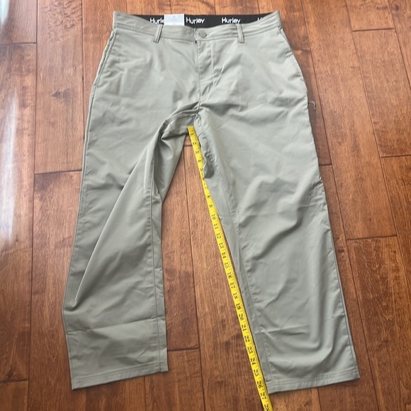 Hurley Olive Green Jet Set Tech men Pant Size 38x29 - Picture 7 of 10